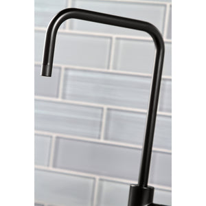 Kingston Brass KS6190NYL New York Single-Handle Cold Water Filtration Faucet, Matte Black