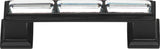 Atlas Homewares Legacy Crystal Pull 3 Inch (c-c) Matte Black
