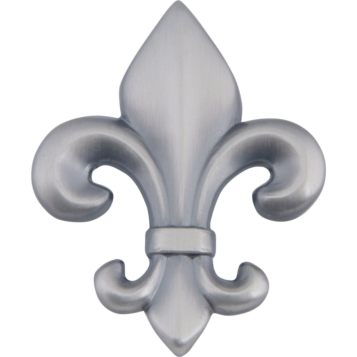 Atlas Homewares Fleur de lys Knob 2 1/4 Inch Pewter