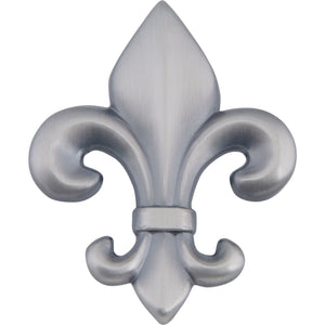 Atlas Homewares Fleur de lys Knob 2 1/4 Inch Pewter