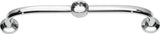 Atlas Homewares Legacy Crystal Bracelet Pull 5 1/16 Inch (c-c) Polished Chrome
