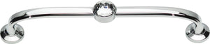 Atlas Homewares Legacy Crystal Bracelet Pull 5 1/16 Inch (c-c) Polished Chrome