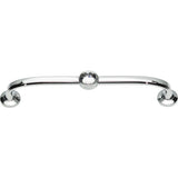 Atlas Homewares Legacy Crystal Bracelet Pull 5 1/16 Inch (c-c) Polished Chrome