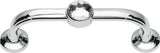 Atlas Homewares Legacy Crystal Bracelet Pull 3 Inch (c-c) Polished Chrome