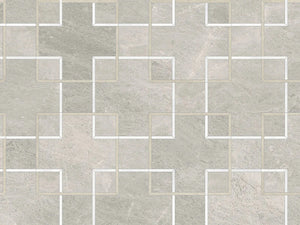 Utopio Schema Clay Honed Natural Stone Waterjet Mosaic