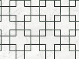 Anatolia Tile Utopio Schema Pine Honed W/ Polished Accents Natural Stone Waterjet Mosaic 5001-0380-0 Schema Pine - premium natural stone mosaic tile from Anatolia Tile, available at PoshHaus showroom in Keene, NH
