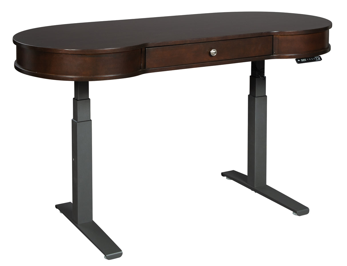 Hekman 28487 Office 60in. x 30in. x 28.009in. Custom Adjustable Height Desk