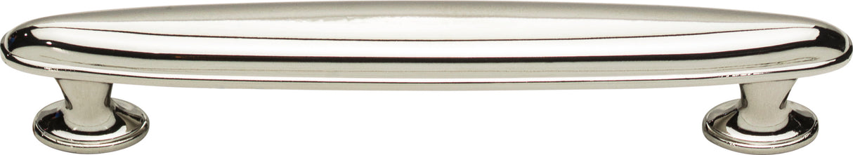 Atlas Homewares Austen Oval Pull 5 1/16 Inch (c-c) Polished Nickel