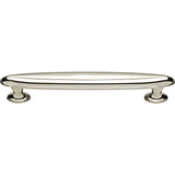 Atlas Homewares Austen Oval Pull 5 1/16 Inch (c-c) Polished Nickel