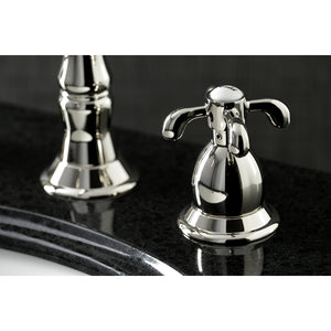 Kingston Brass KS1976TX 8 in. Widespread Bathroom Faucet, Polished Nickel