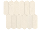 Anatolia Tile 2X6 Serene Ivory Picket Honed Limestone Mosaic 5001-0266-0 * 1 Sheet = .87 Sqft * Serene Ivory Picket 2x6 - premium natural stone mosaic tile from Anatolia Tile, available at PoshHaus showroom in Keene, NH