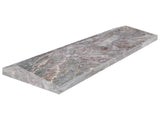 Anatolia Tile 4X12 Sereno Burgundy Prisma Honed Marble Tile 5000-0657-0 Sereno Burgundy Prisma - premium natural stone mosaic tile from Anatolia Tile, available at PoshHaus showroom in Keene, NH