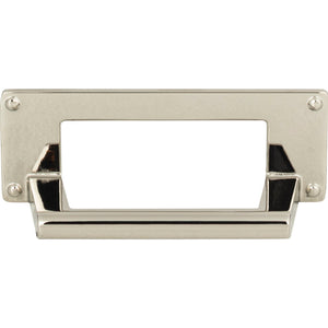Atlas Homewares Bradbury Cup Pull 3 Inch (c-c) Polished Nickel