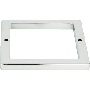 Atlas Homewares Tableau Square Base 3 Inch Polished Chrome