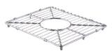 Stainless steel kitchen sink grid for small side of AB3618DB. AB3618ARCH