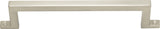 Atlas Homewares Campaign Bar Pull 5 1/16 Inch (c-c) Brushed Nickel