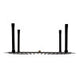 Matte Black Stainless Steel 20" Square Ultra-Thin Rain Shower Head