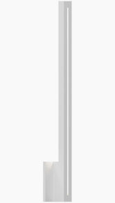 Sonneman 1715.98 Profili Sweep LED Sconce Textured White