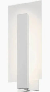 Sonneman 2725.98-WL Midtown Tall LED Sconce Textured White