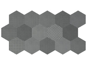 8 In Hex Tapestri Silk Blend Hexagon 8.5