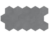 Anatolia Tile 8 In Hex Tapestri Silk 4500-0983-0 Hexagon Silk Hexagon 8.5x8.5 - premium natural stone mosaic tile from Anatolia Tile, available at PoshHaus showroom in Keene, NH