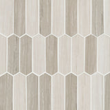 Silva-oak-picket-9.5X14-glass-mesh-mounted-mosaic-tile-SMOT-GLSPK-SILVA6MM-product-shot-multiple-tiles-angle-view