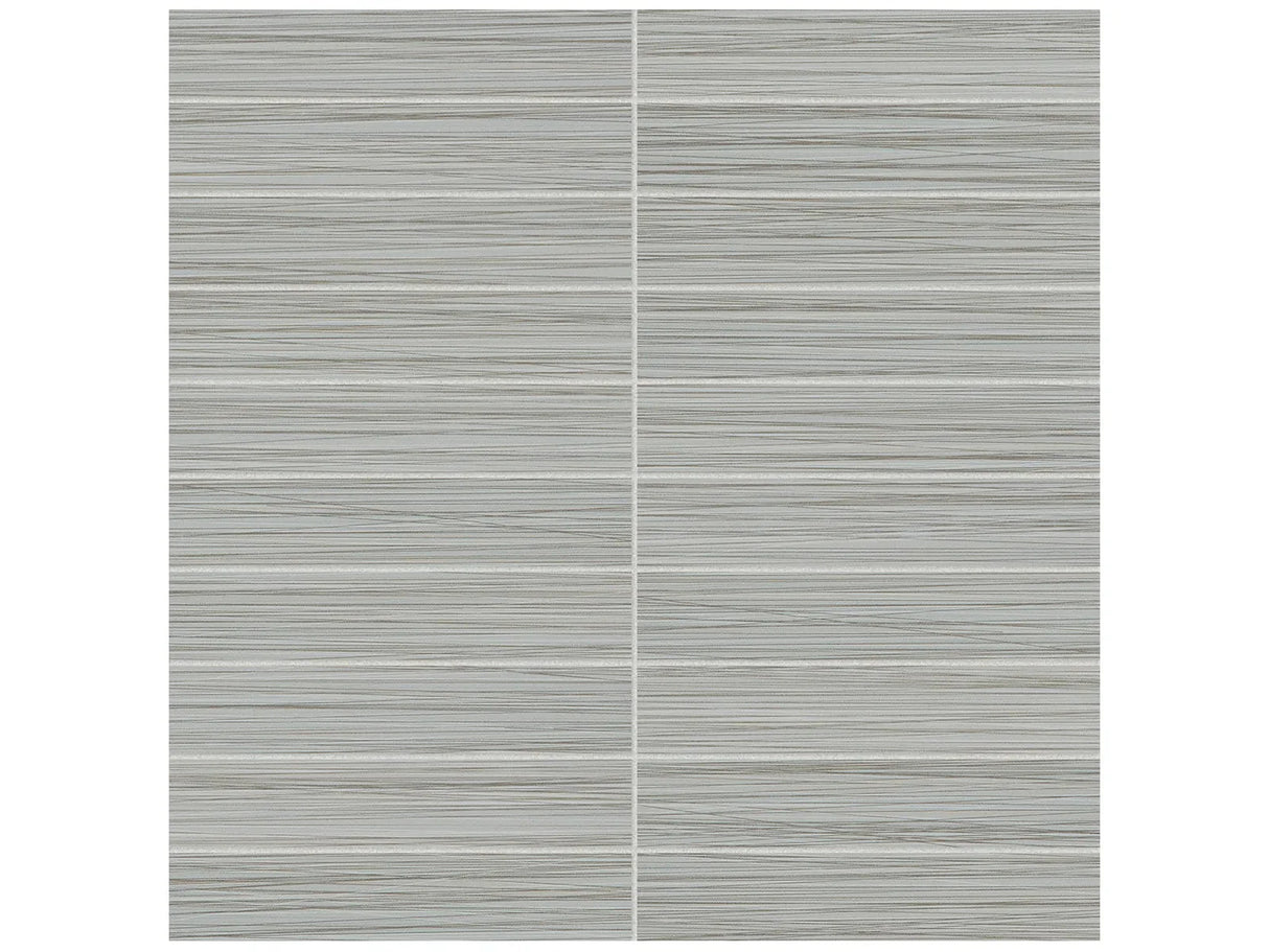 Anatolia Tile 1X6 Zera Annex Matte Silver Stacked Mosaic. 1 Sheet = .96 Sq. Ft. 4501-0311-1 Silver 1x6 - premium natural stone mosaic tile from Anatolia Tile, available at PoshHaus showroom in Keene, NH