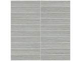 Anatolia Tile 1X6 Zera Annex Matte Silver Stacked Mosaic. 1 Sheet = .96 Sq. Ft. 4501-0311-1 Silver 1x6 - premium natural stone mosaic tile from Anatolia Tile, available at PoshHaus showroom in Keene, NH