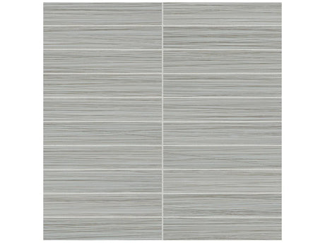 Anatolia Tile 1X6 Zera Annex Matte Silver Stacked Mosaic. 1 Sheet = .96 Sq. Ft. 4501-0311-1 Silver 1x6 - premium natural stone mosaic tile from Anatolia Tile, available at PoshHaus showroom in Keene, NH