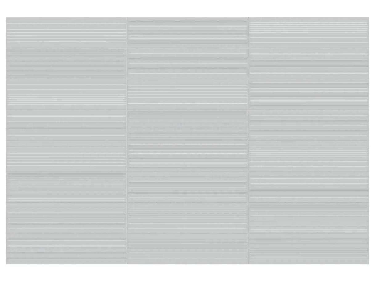Anatolia Geometra 3X12 Divide Silver Glossy Ceramic Wall Tile 4000-0309-0 Silver Divide 3x12 - premium natural stone mosaic tile from Anatolia Tile, available at PoshHaus showroom in Keene, NH