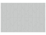 Anatolia Geometra 3X12 Ivy Silver Glossy Ceramic Wall Tile 4000-0304-0 Silver Ivy 3x12 - premium natural stone mosaic tile from Anatolia Tile, available at PoshHaus showroom in Keene, NH