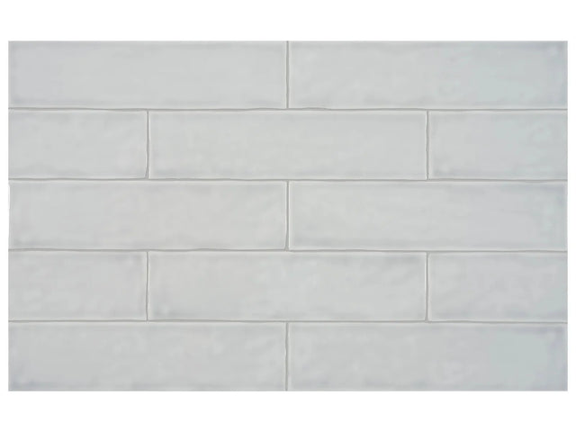 Anatolia Tile 3X12 Teramoda Silver Glossy 4000-0245-0 Silver - premium natural stone mosaic tile from Anatolia Tile, available at PoshHaus showroom in Keene, NH