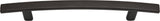 Atlas Homewares Curved Line Pull 5 1/16 Inch (c-c) Aged Bronze