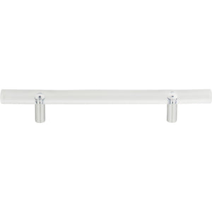 Atlas Homewares Optimism Rail Pull 5 1/16 Inch (c-c) Polished Chrome