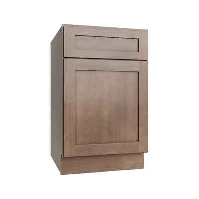 Shaker Kodiak Single Door Standard Base Cabinet - 15" W