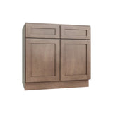 Shaker Kodiak Double Door Standard Base Cabinet - 33" W