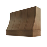 Shaker Kodiak Sloped Hood with Strapping Flat Trim - 48" W x 30" H