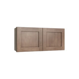 Shaker Kodiak Double Door Wall Cabinet - 33" W x 18" H