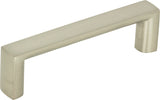 Atlas Homewares Tableau Squared Pull 2 1/2 Inch (c-c) Brushed Nickel