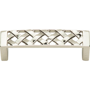Atlas Homewares Lattice Pull 3 Inch (c-c) Polished Nickel