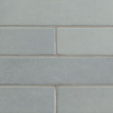 Renzo sky 3x12 glossy ceramic blue wall tile NRENSKY3X12 product shot multiple tiles angle view #Size_3"x12"
