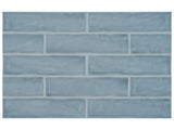 Anatolia Tile 3X12 Teramoda Sky Glossy 4000-0251-0 Sky - premium natural stone mosaic tile from Anatolia Tile, available at PoshHaus showroom in Keene, NH