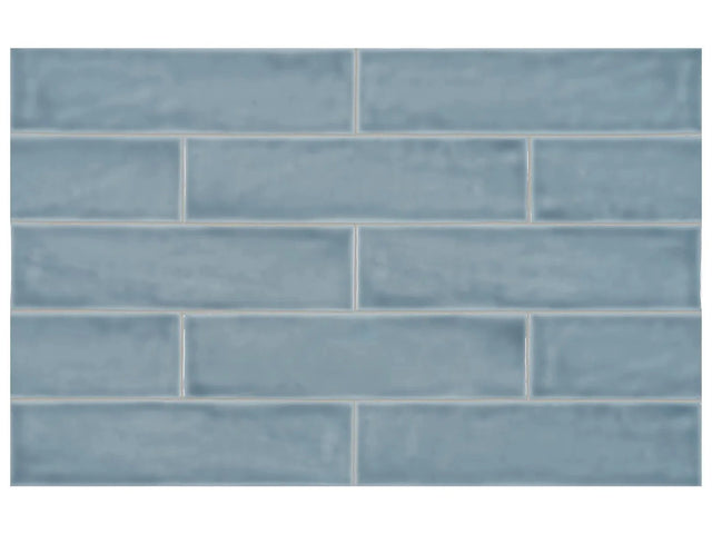Anatolia Tile 3X12 Teramoda Sky Glossy 4000-0251-0 Sky - premium natural stone mosaic tile from Anatolia Tile, available at PoshHaus showroom in Keene, NH