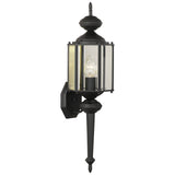 Elk SL92437 Brentwood 25.75'' High 1-Light Outdoor Sconce - Black
