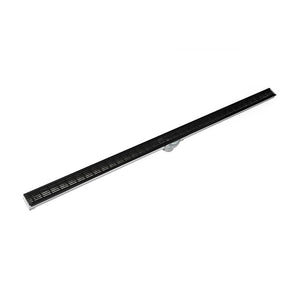 Infinity Drain S-LAG 3896  96" S-PVC Series Low Profile Complete Kit with 1 1/2" Wedge Wire Grate