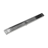 Infinity Drain S-LAG 6548  48" S-PVC Series Low Profile Complete Kit with 2 1/2" Wedge Wire Grate
