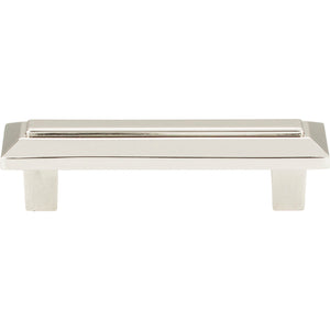 Atlas Homewares Trocadero Pull 3 Inch (c-c) Polished Nickel