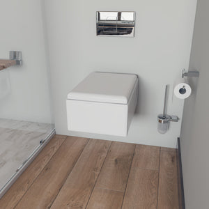 EAGO WDCFB Chrome Dual Flush Buttons for Wall Mounted Toilet