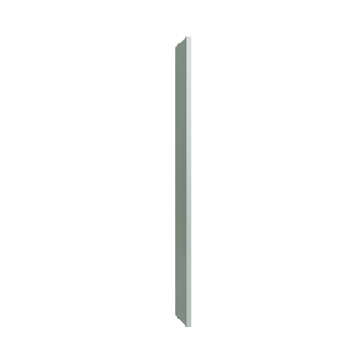 Shaker Moss Book Case End - 1.5" W x 96" H x 15" D