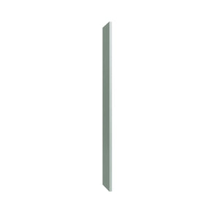 Shaker Moss Book Case End - 1.5" W x 96" H x 15" D